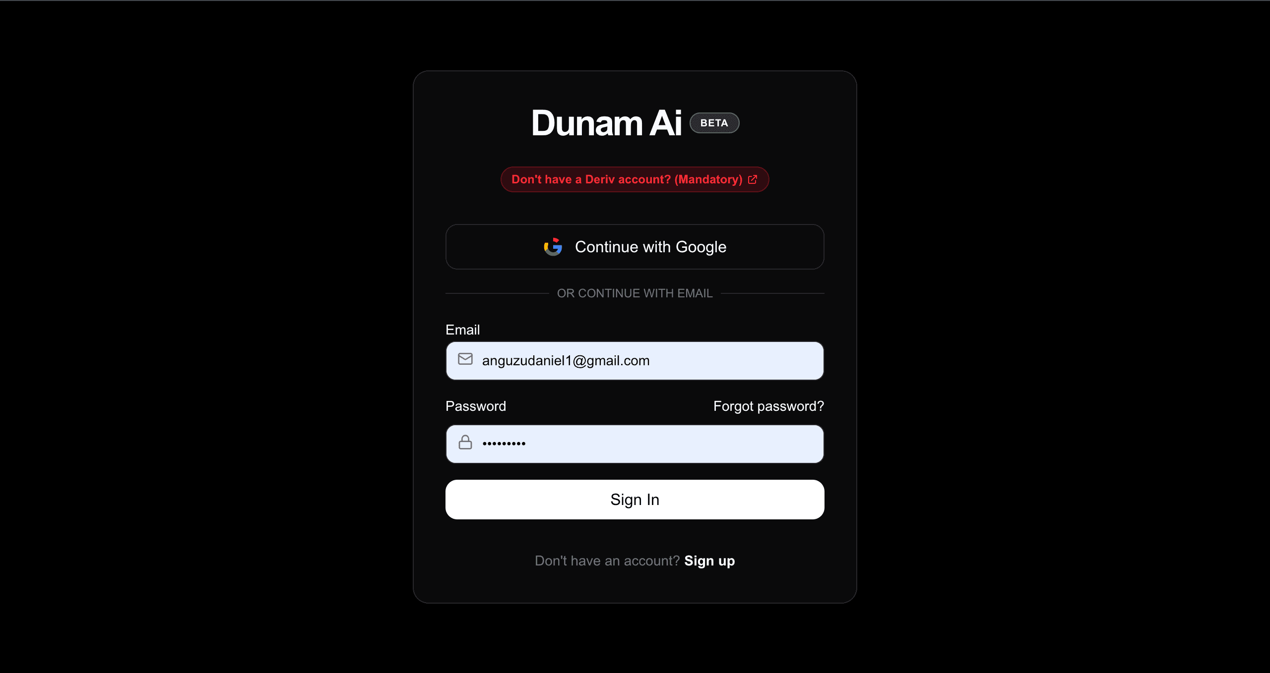 Dunam AI screenshot